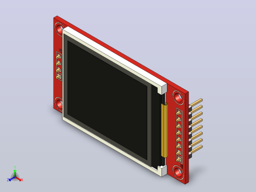 AZ-交付1.8英寸TFT显示器SPI v1.2