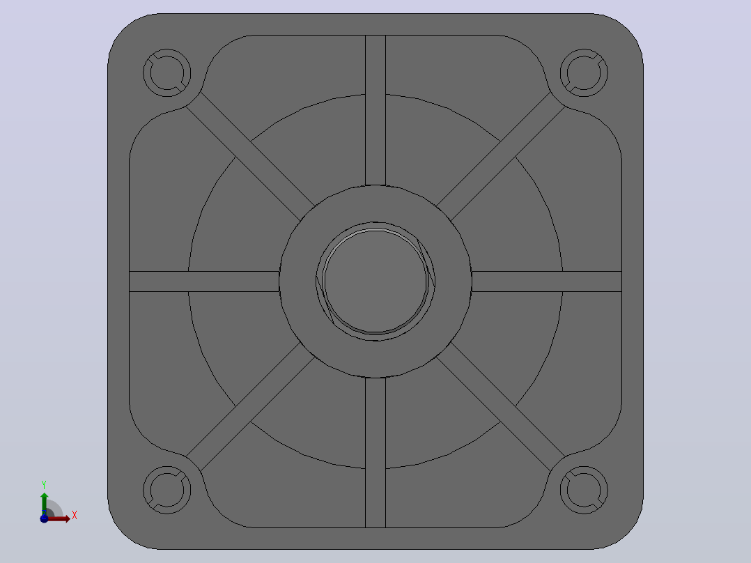行程可调气缸（XQGL（L1）系列）[XQGAL-SD-160×100]前视图