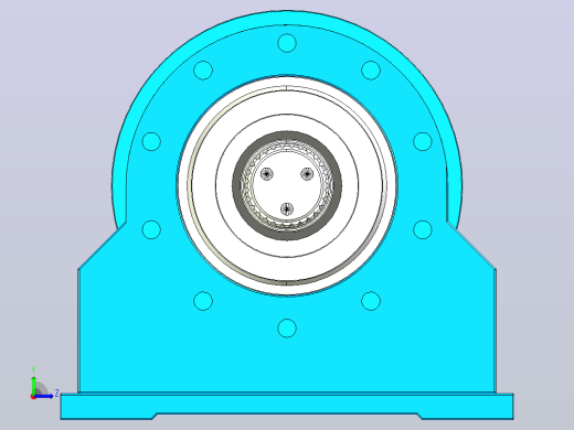 240C1S～241C1S行星减速机[MN3E241C1S51.76FO-IM040-V3]左视缩略图