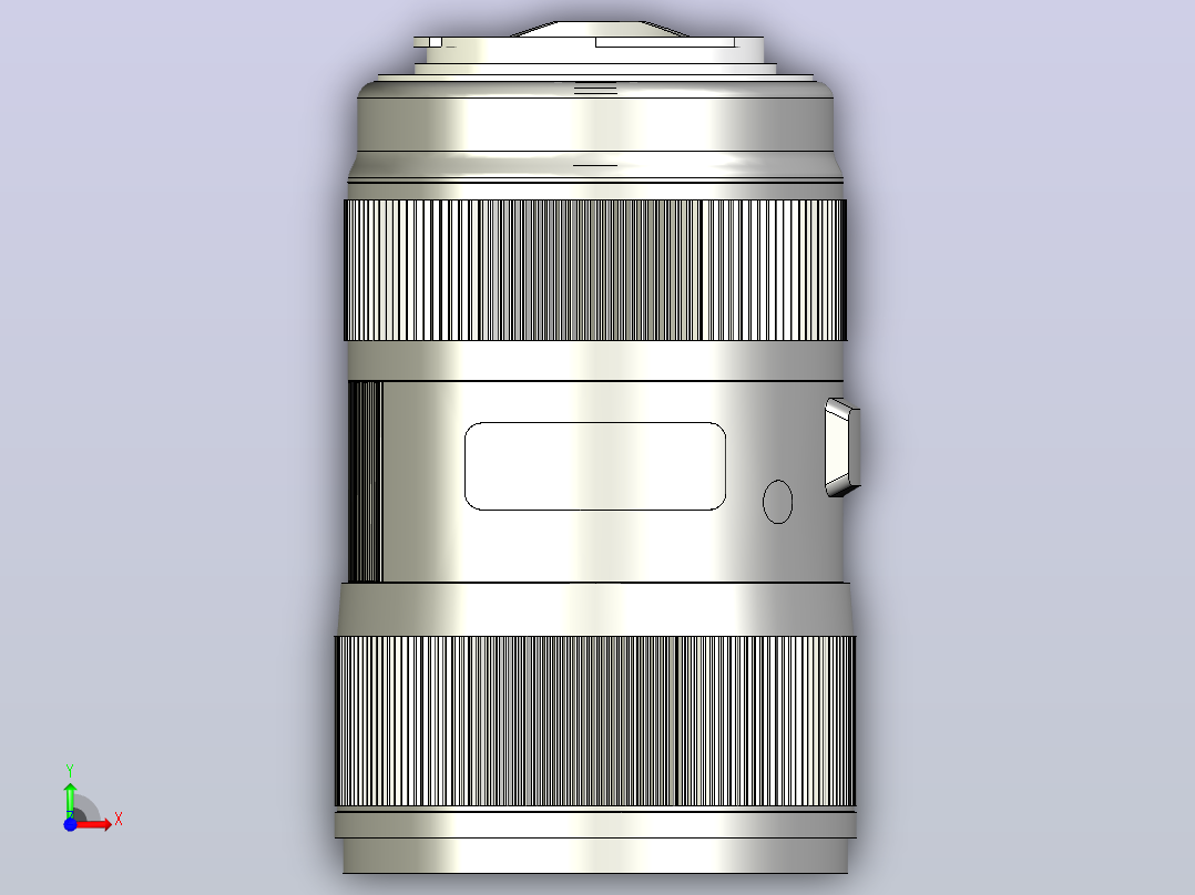 佳伦 18-35mm f-1.8 APS-C 镜头前视图