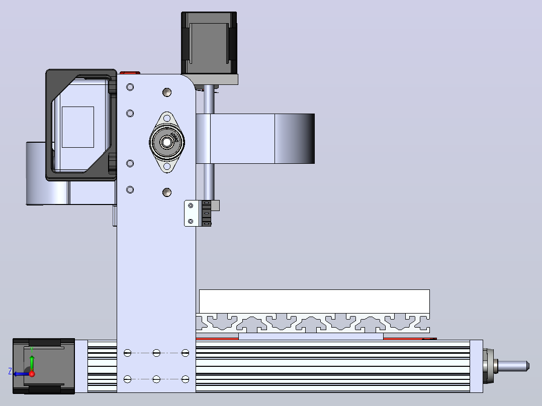CNC 3018 Max数控雕刻机右视图