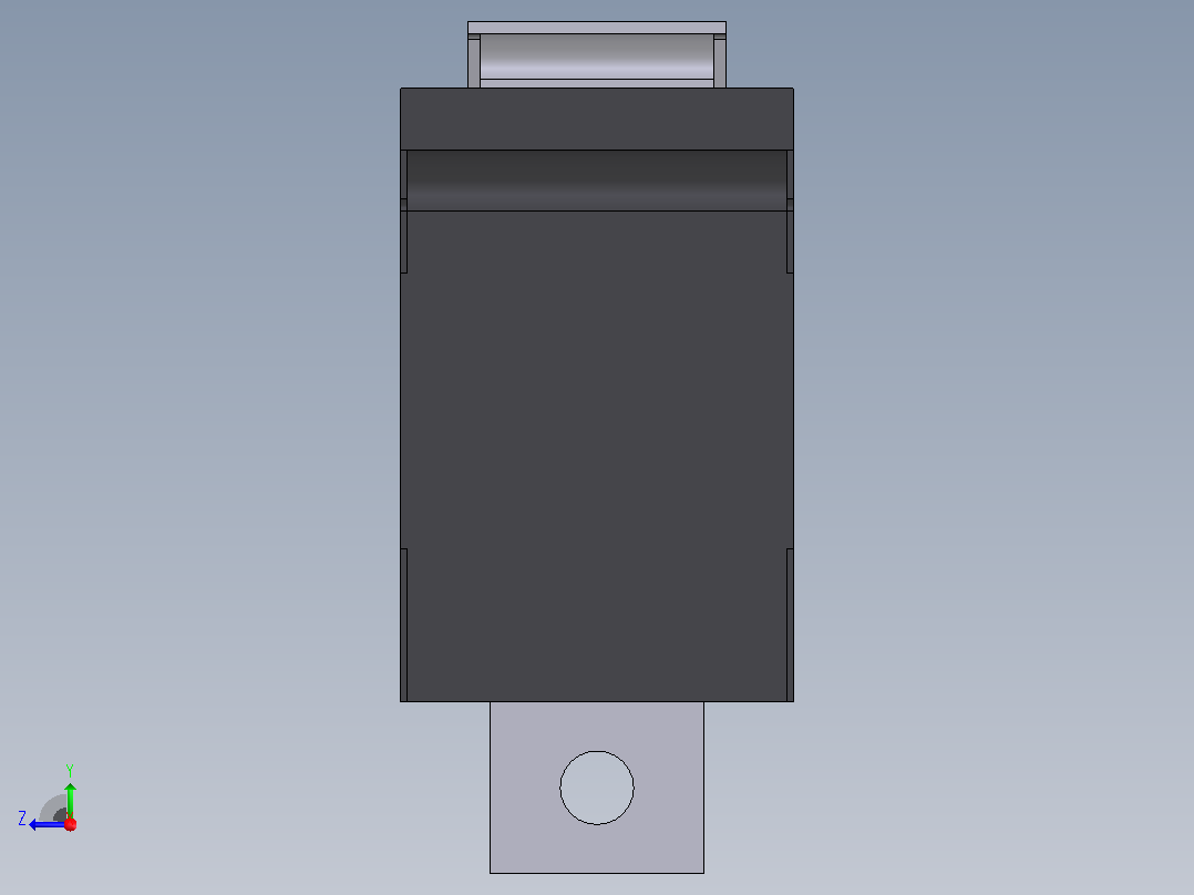 电子器件MicroSwitch右视图