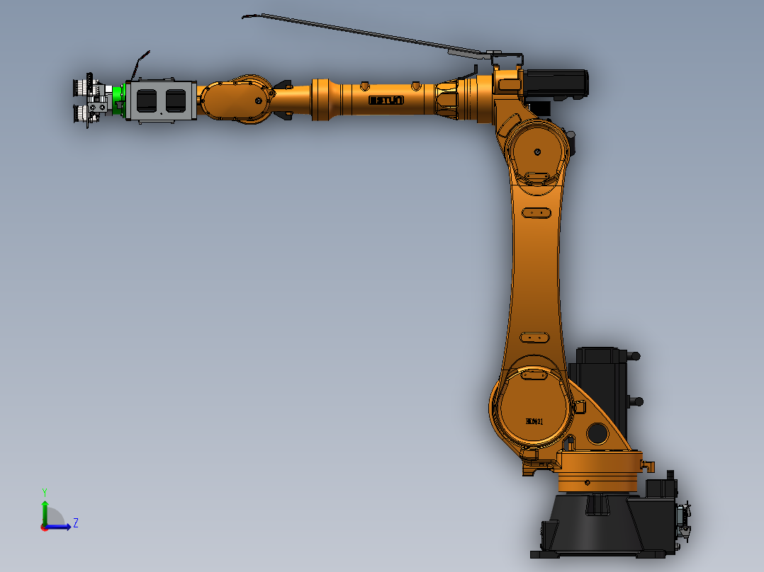 埃斯顿ER30(苏州晟成项目) 左视图