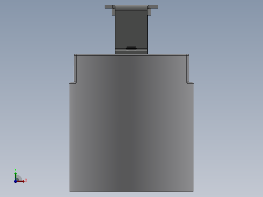 激光切割齿轮 台灯模型3D图纸 Solidworks设计 附STEP等多种格式前视缩略图