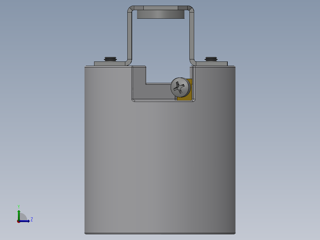 激光切割齿轮 台灯模型3D图纸 Solidworks设计 附STEP等多种格式左视图