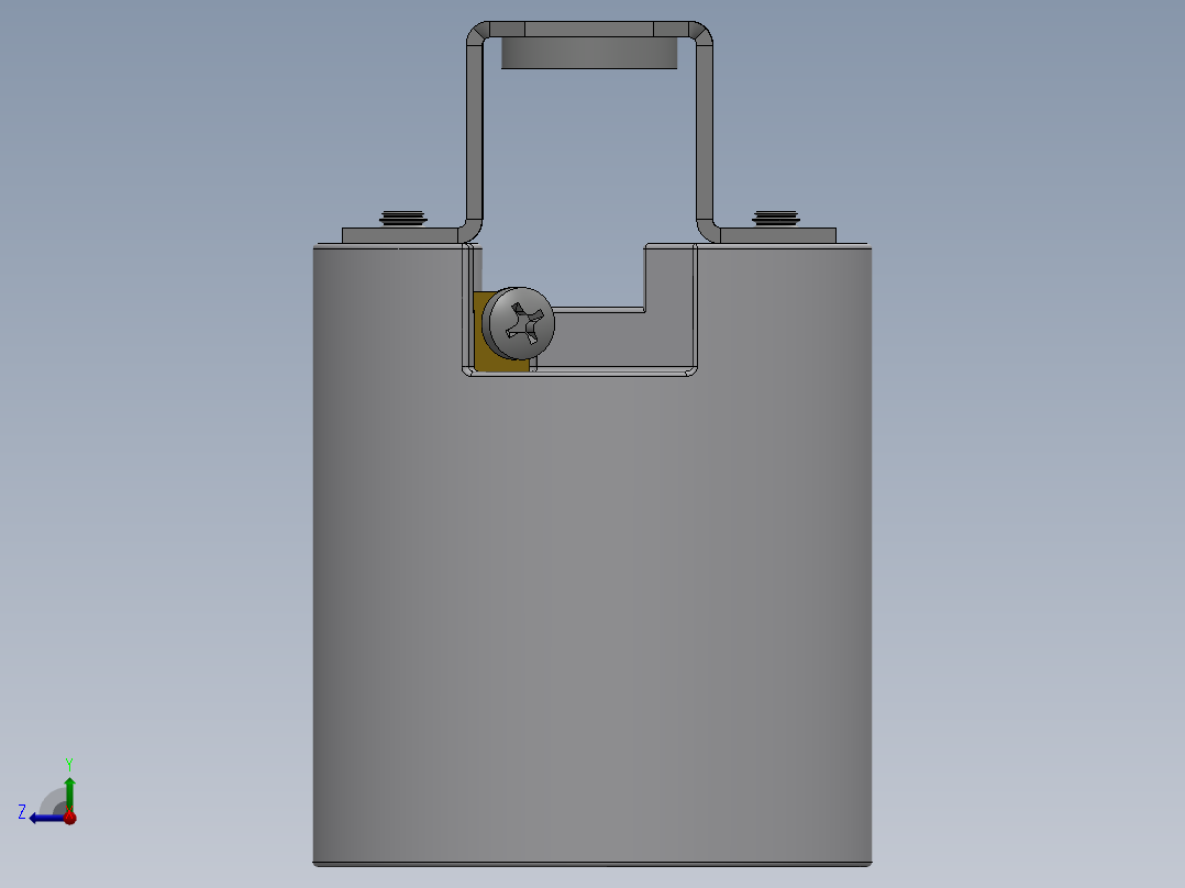 激光切割齿轮 台灯模型3D图纸 Solidworks设计 附STEP等多种格式右视图