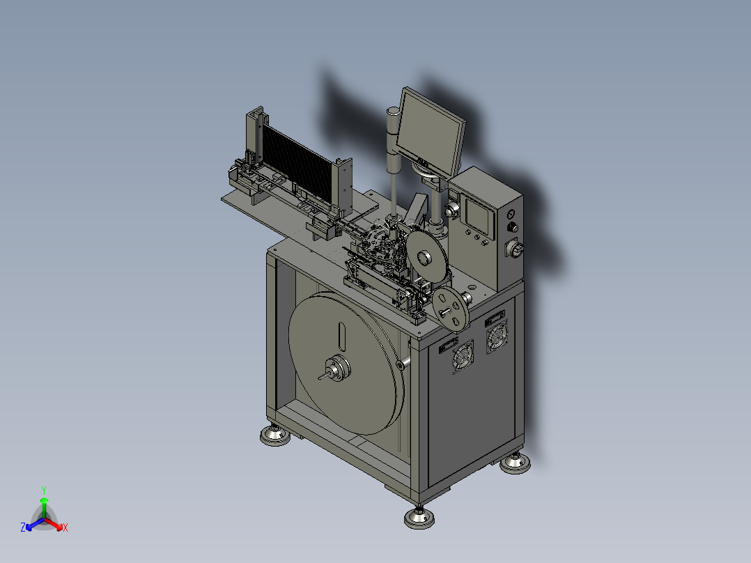 平管上料编带机