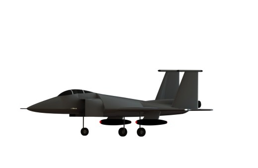F15 Eagle战斗机简易模型3D图纸 Solidworks设计缩略图