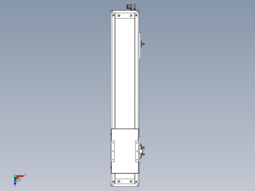 Toyo东佑达直线模组-ECH10-400-BM-100W俯视缩略图