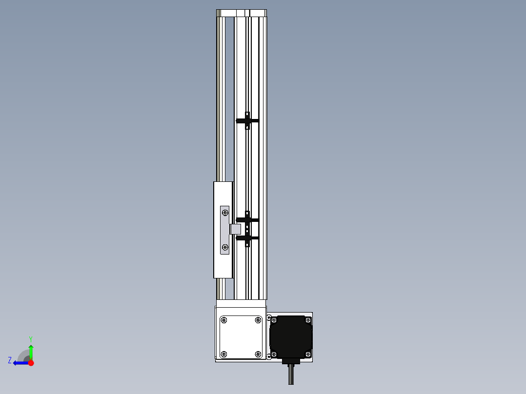 Toyo东佑达直线模组-ETB14-LD-150右视图