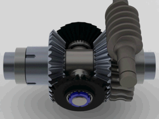 差动齿轮减速器爆炸图3D模型图纸 Solidworks设计缩略图
