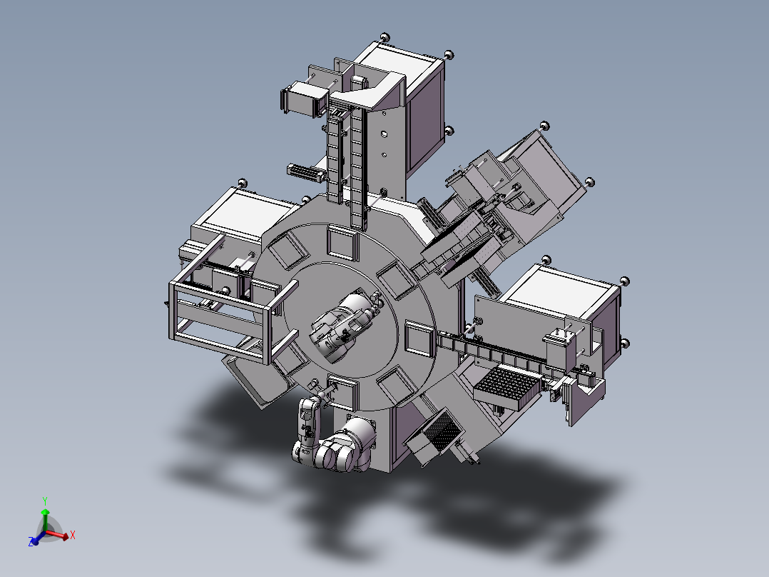 手机彩盒自动包装流水线