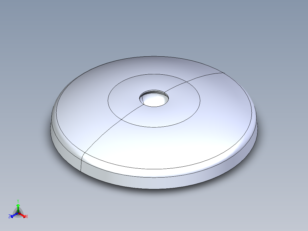 型材-KJN NYLON _00 BASE WITH ANTISLIP PLATE 098D100KG正等轴测图