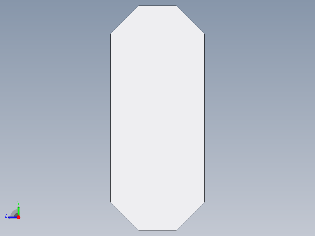 吊模塊(大頭)CHPLL-3D多系列多零件图纸模型右视图