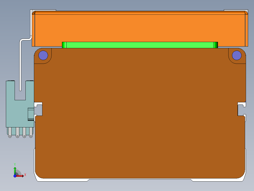 MCH丝杆全封闭MCH12-M-100W前视图