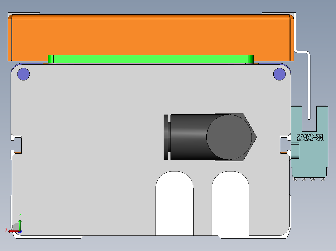 MCH丝杆全封闭MCH12-M-100W后视图