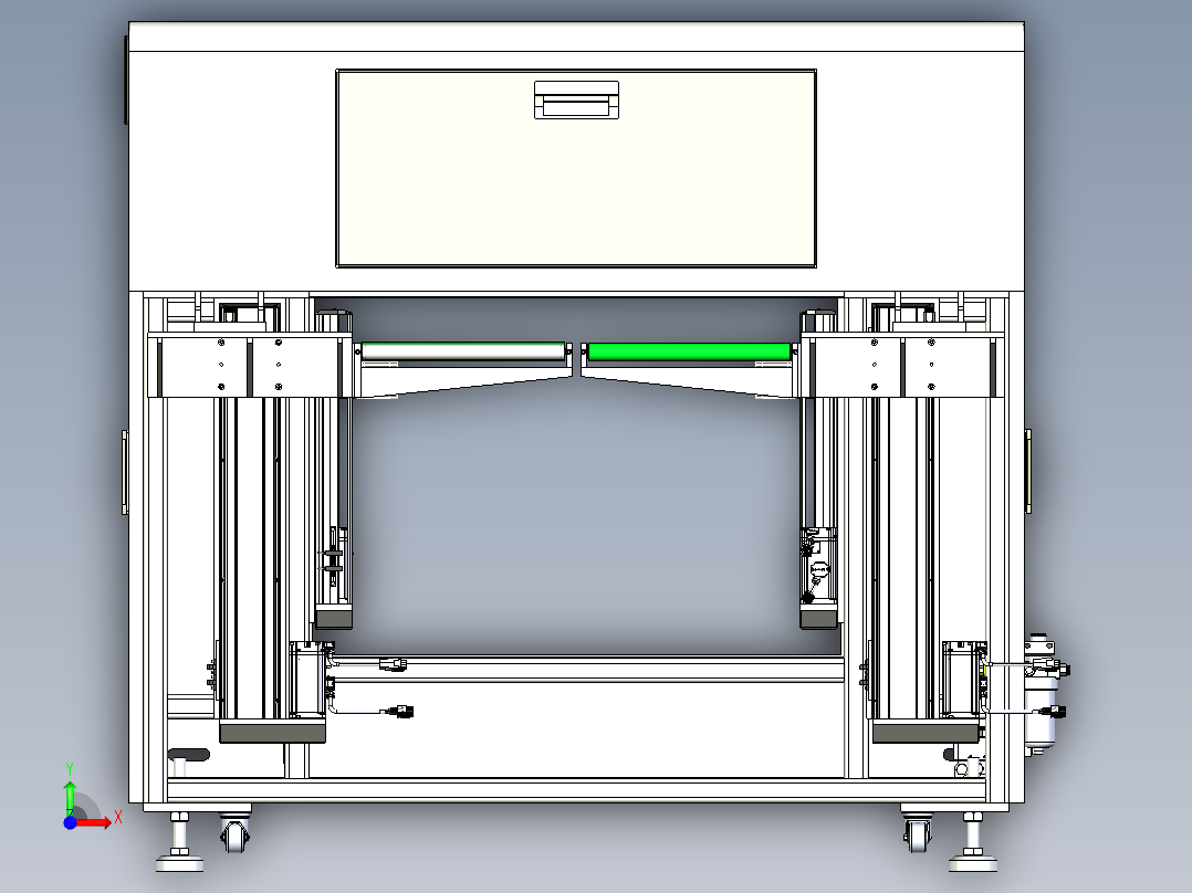 PCB点数机前视图