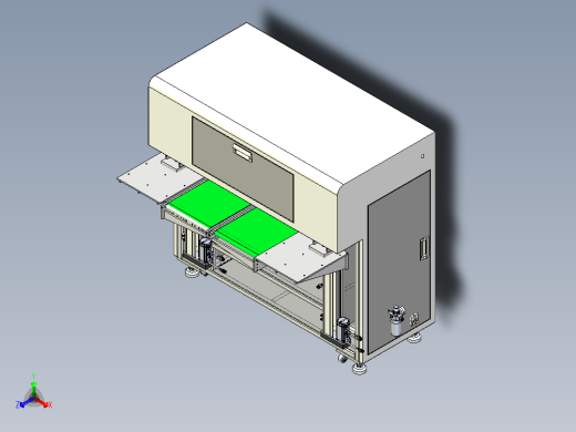 PCB点数机正等轴测缩略图