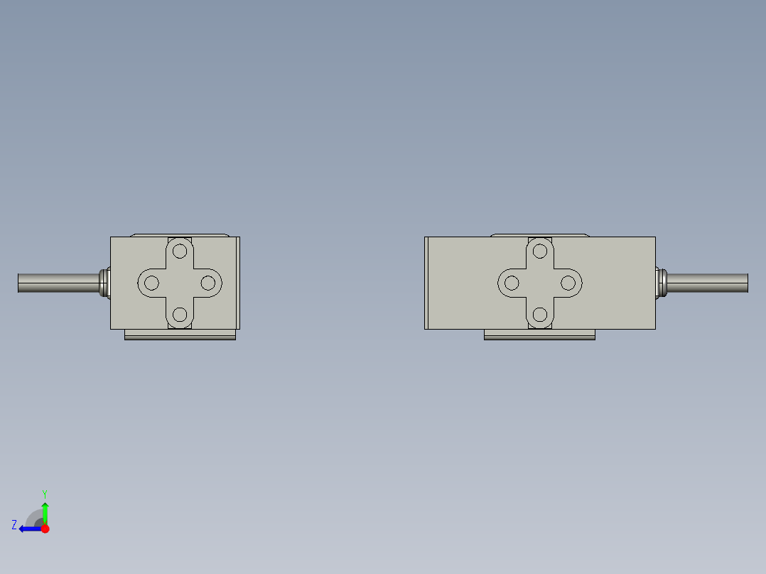基恩士IB-10_kc图纸模型右视图