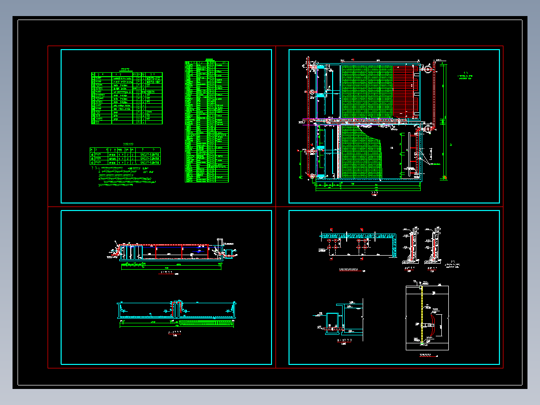 CASS生化池（3万吨）工艺图纸1582373==30