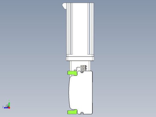 同步带滑台-半封闭B13-L90-S1700-R-Z86-D3右视缩略图