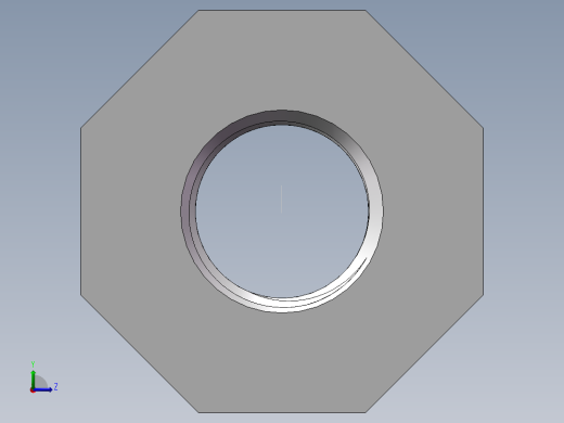转接头-内外丝异径 DN32-DN15左视缩略图