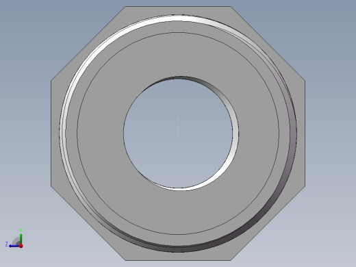 转接头-内外丝异径 DN32-DN15右视缩略图