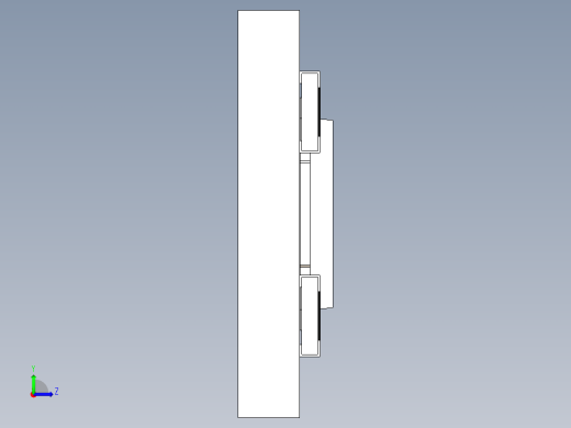LED条形金属芯PCB，2x 10 SMD LED并联左视缩略图