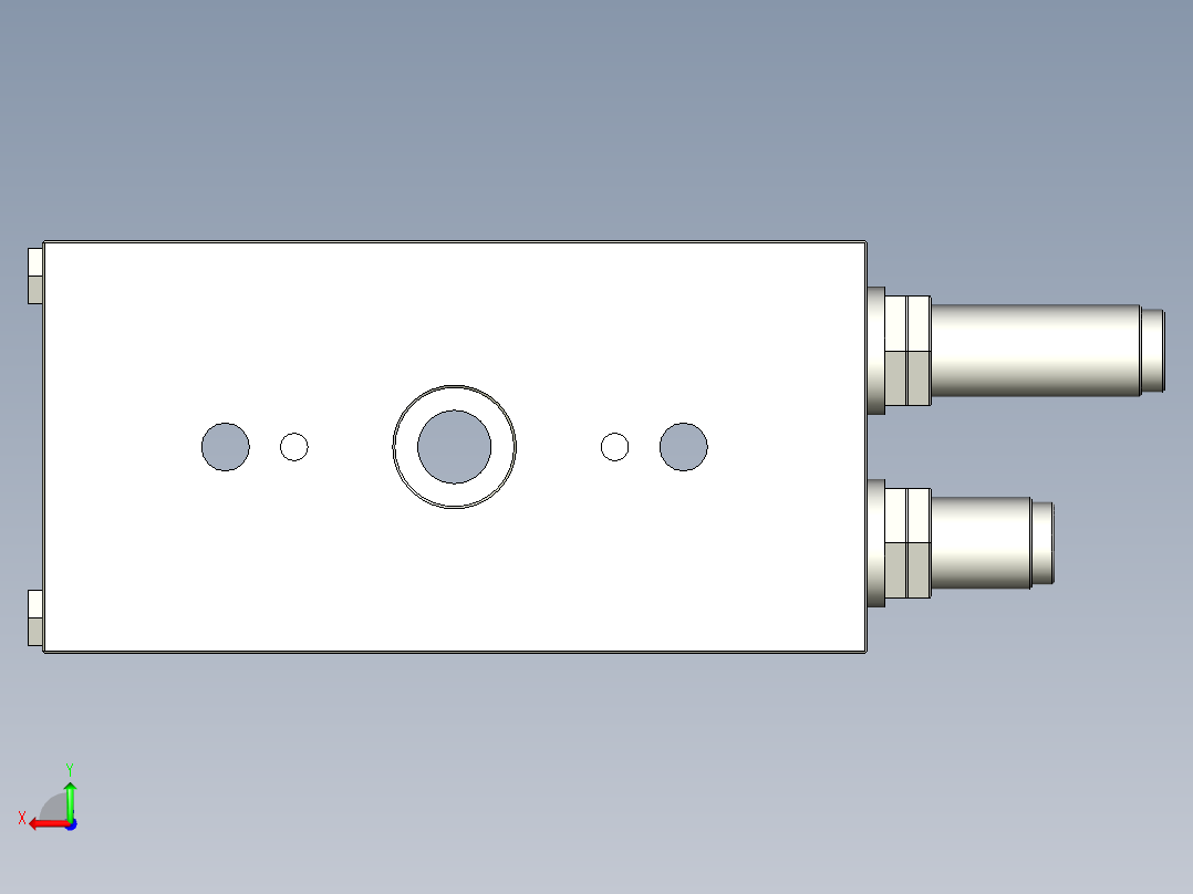 旋转气爪PRC30ST-90后视图