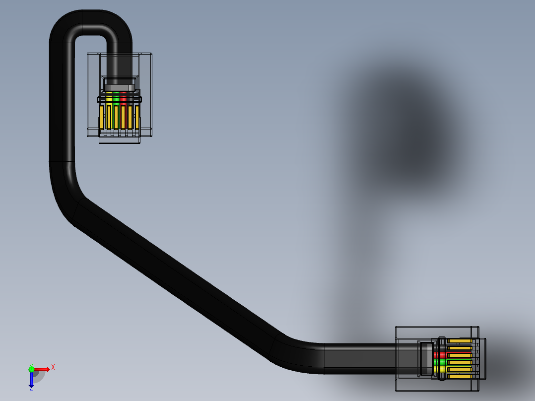 电脑数码接头 (11)俯视图
