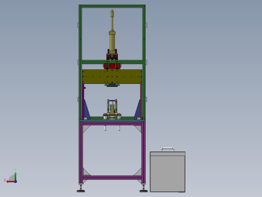 除尘机总装图（总图）后视缩略图