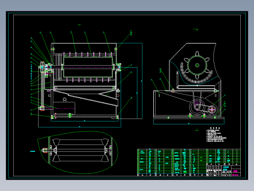小型水稻脱粒机设计【半喂入弓齿式滚筒脱粒机脱粒】