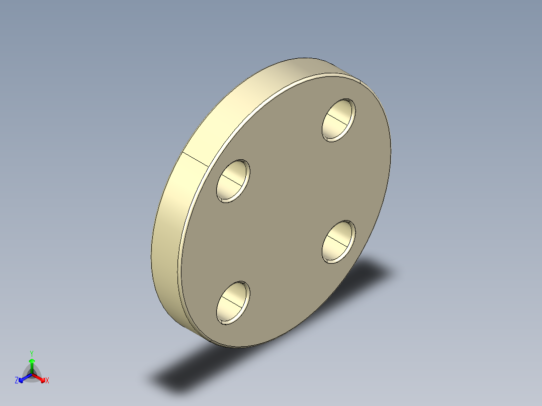 22OABC 钢芯盲法兰，聚丙烯玻璃钢涂层，根据ANSI B16.5 cl.150