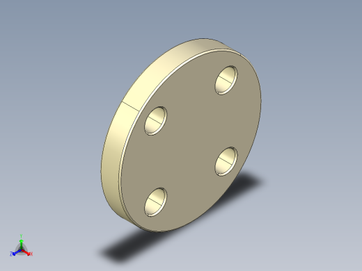 22OABC 钢芯盲法兰，聚丙烯玻璃钢涂层，根据ANSI B16.5 cl.150