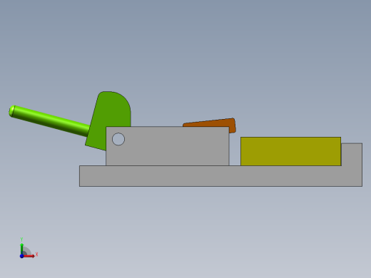 压紧机构前视缩略图