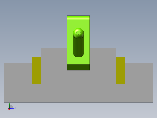 压紧机构左视缩略图