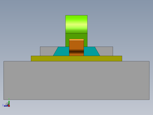 压紧机构右视缩略图