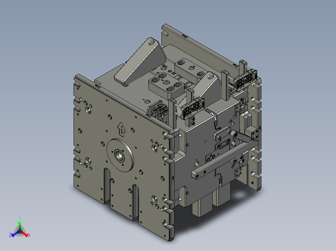装饰框的模具 注塑模具