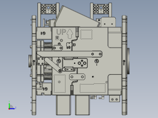 装饰框的模具 注塑模具左视缩略图