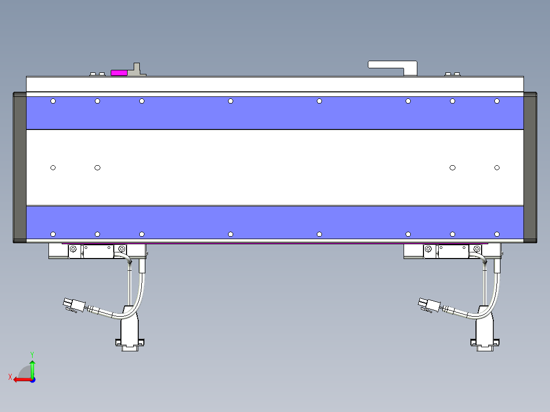 威洛博VL系列3d模型模组2VL17E1Y-S250后视图