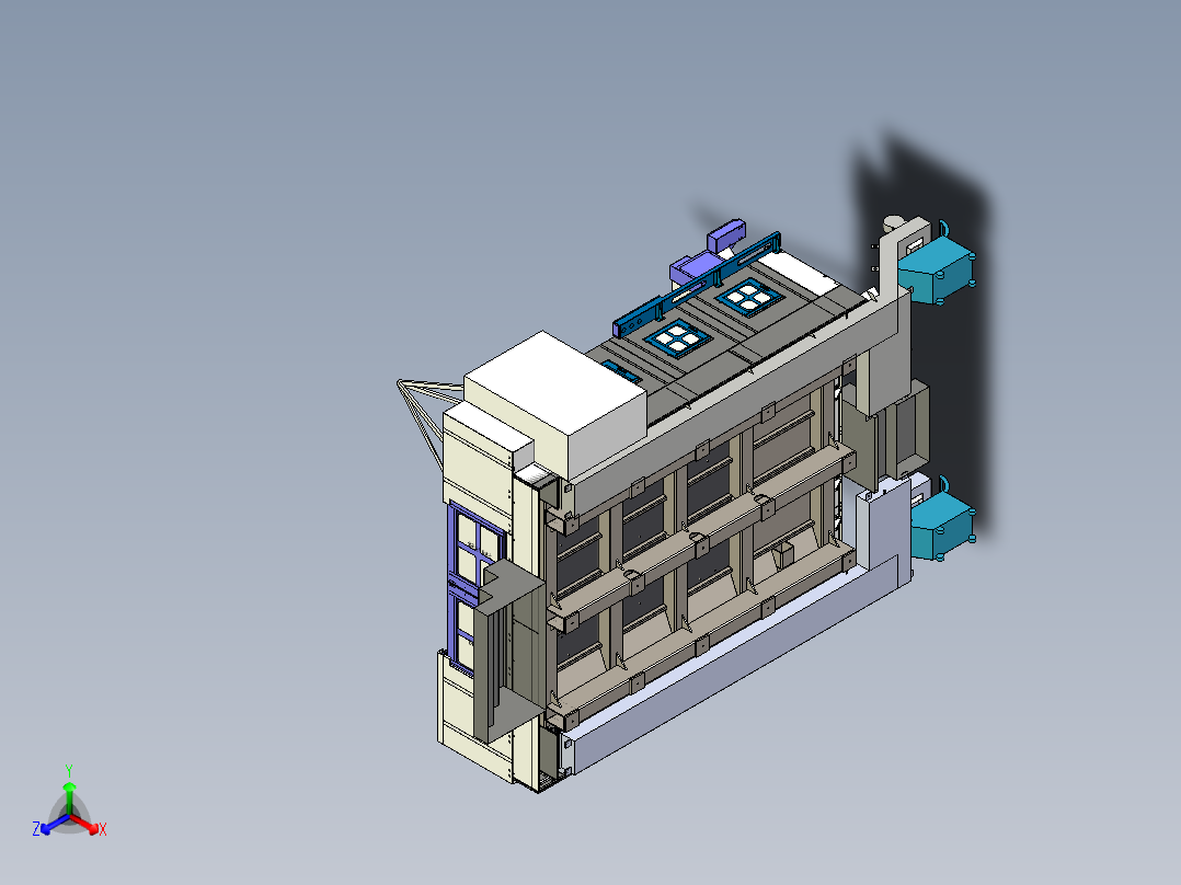 SHY-A2030 总装动柱龙门