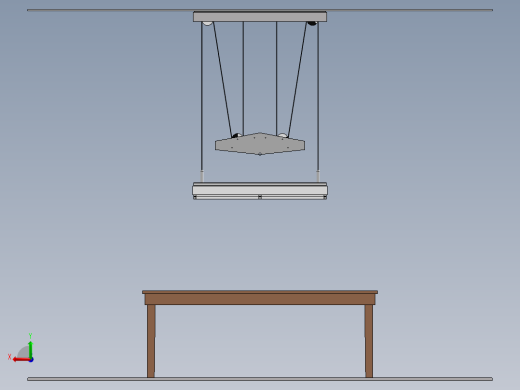 可调台式吸顶灯后视缩略图