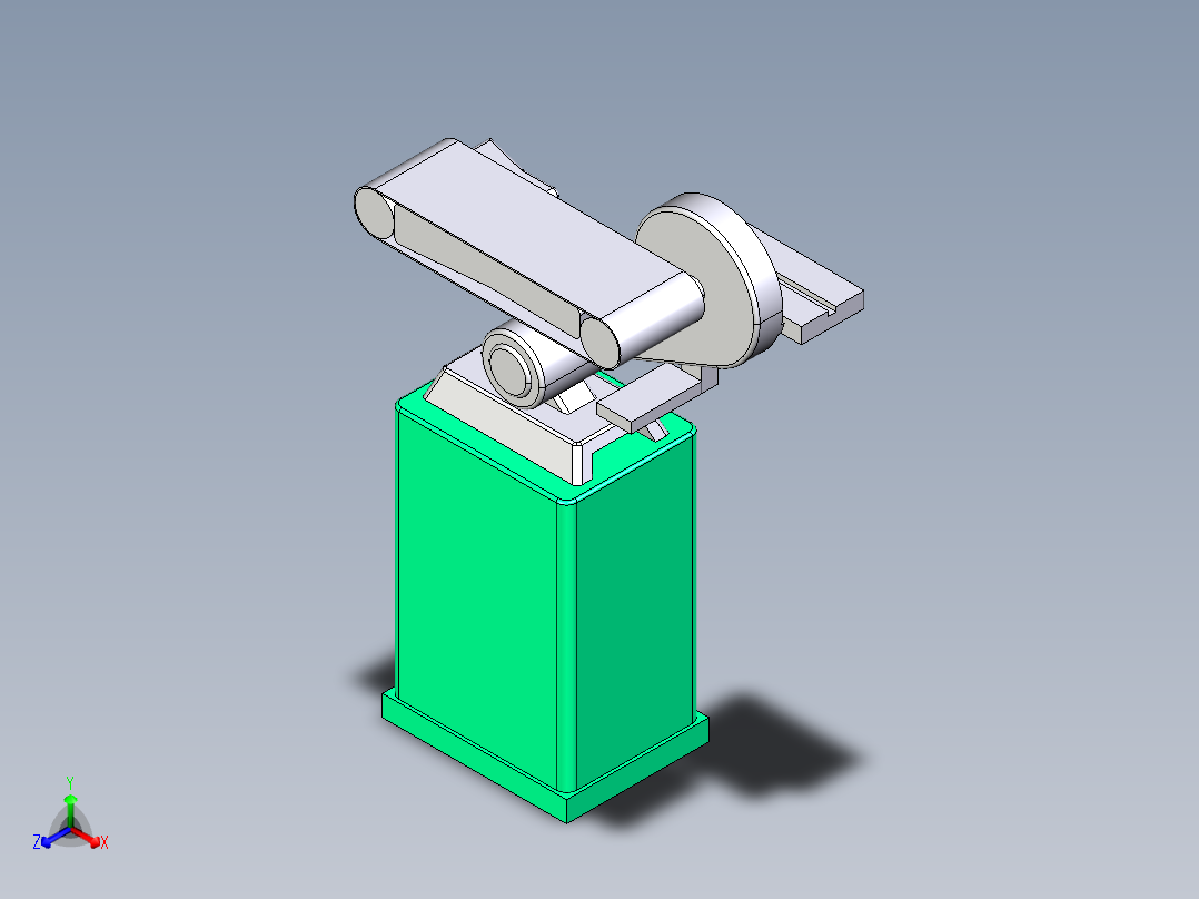 立式砂带磨光机