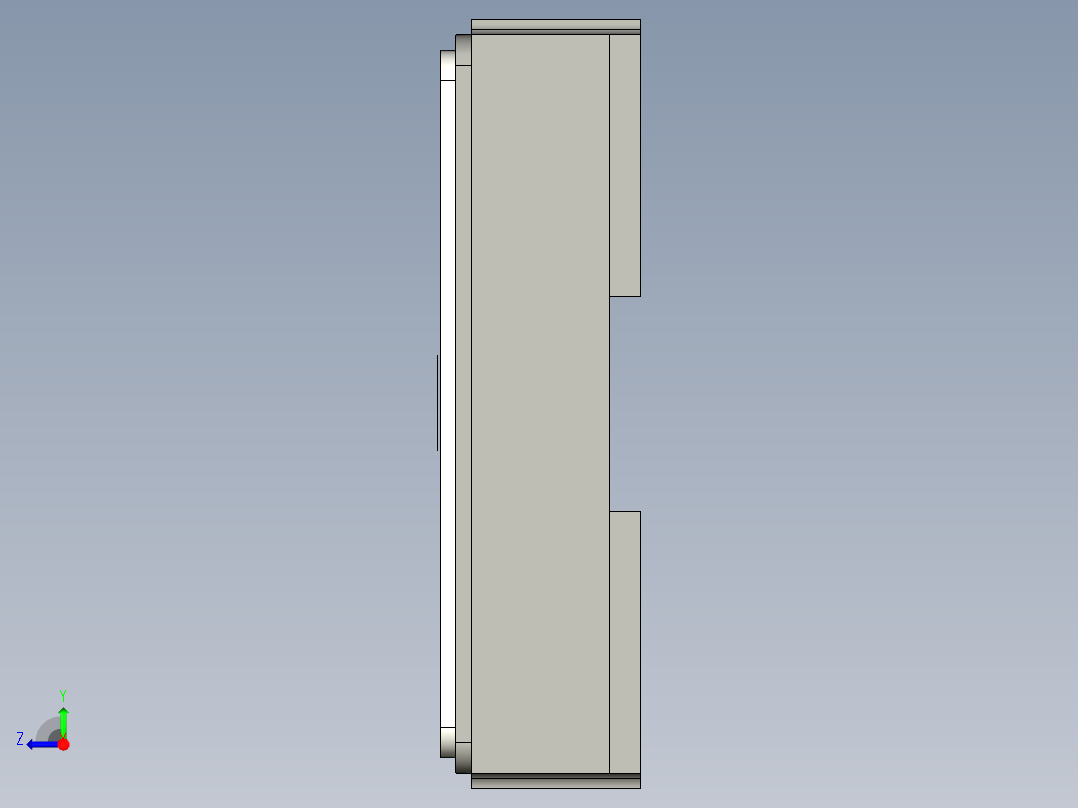 元器件3D封装NX3225SA151右视图