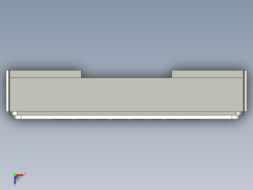 元器件3D封装NX3225SA151俯视缩略图