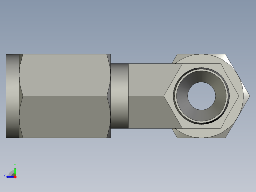 卡套式工业通用硬管接头4_rbu-s右视缩略图