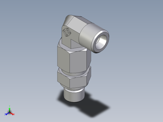 卡套式工业通用硬管接头EO_Assembled_adjustable_standpipe_elbow_EVW08SROMD71
