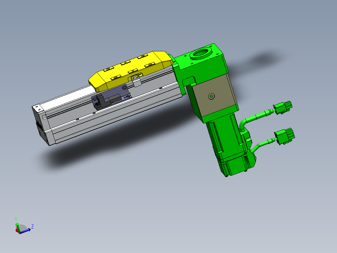 GTA内嵌同步带全封闭GTA5-BM-100W主视图