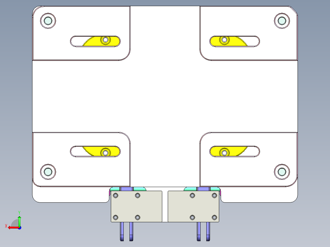 C100PA-A-笔记本CNC工装夹具三维模型CNC2-1222后视图