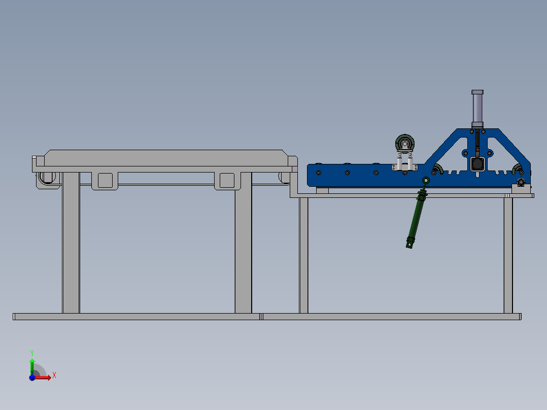 方管弯管成型机sw18前视图